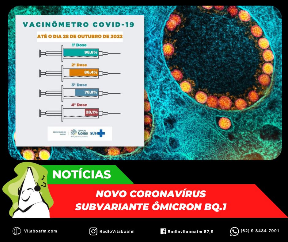 Novo coronavírus: Subvariante Ômicron BQ.1