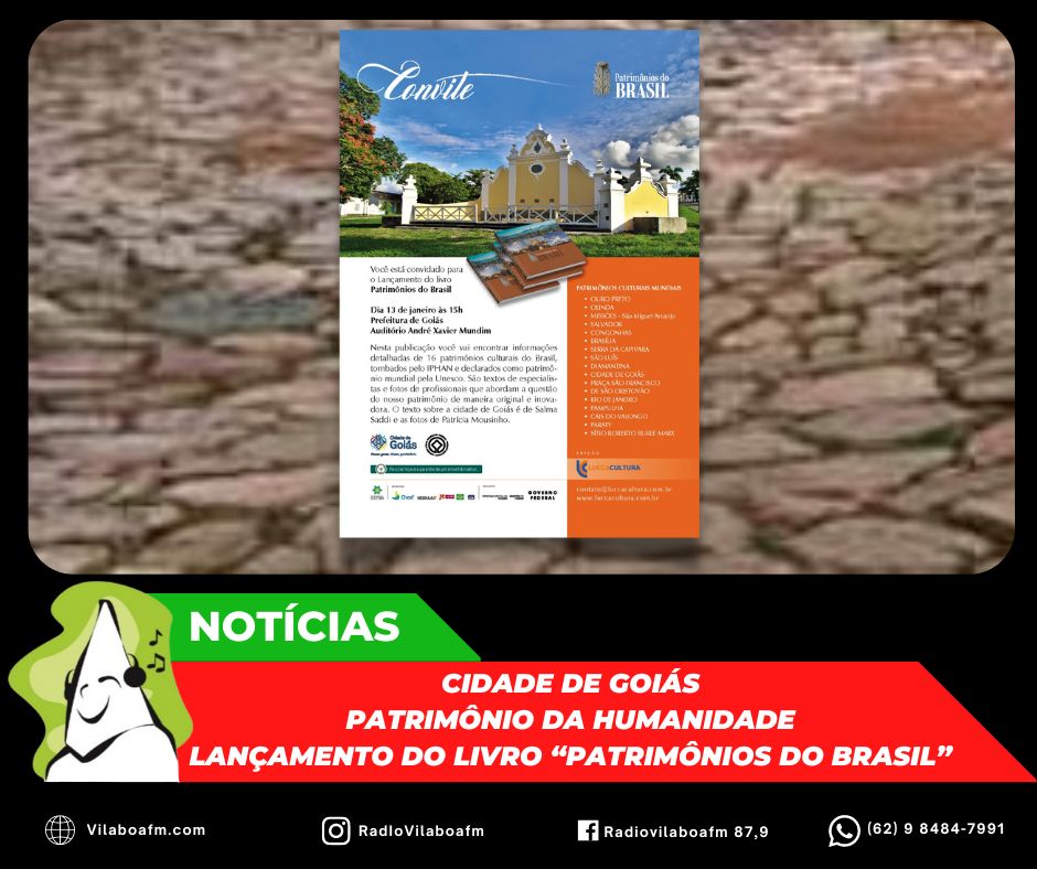 Lançamento do Livro “Patrimônios do Brasil”
