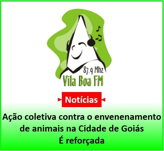 ​Ação coletiva contra o envenenamento de animais na Cidade de Goiás é reforçada