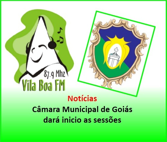 ​Câmara Municipal de Goiás dará início às sessões
