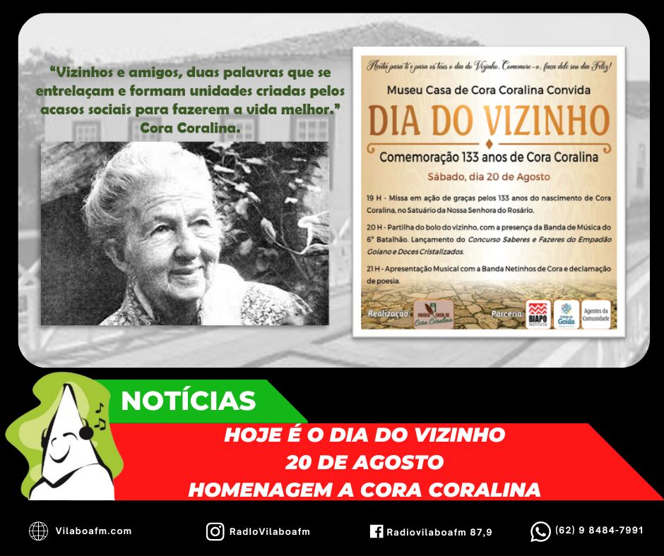 Hoje é o Dia do Vizinho