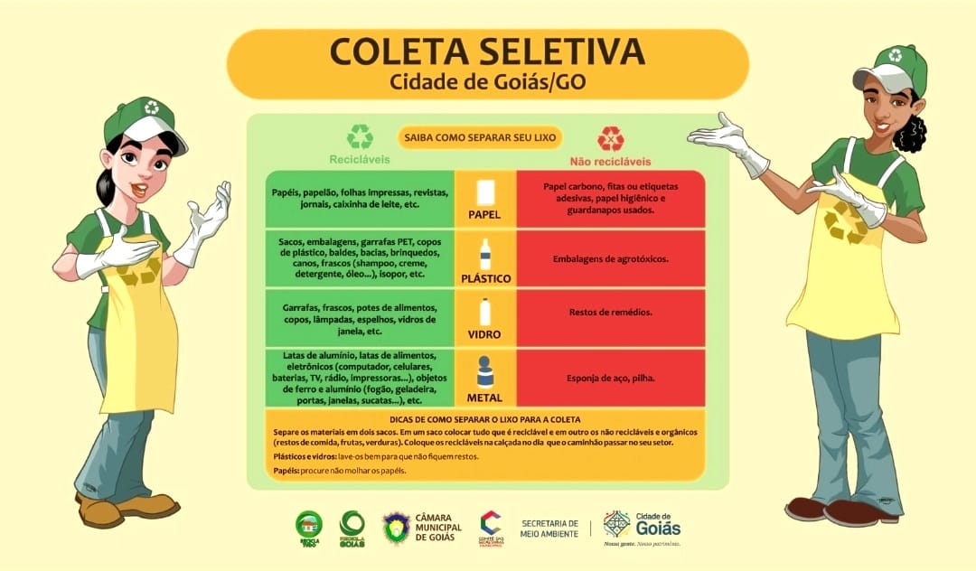 ​COLETA SELETIVA EM GOIÁS, UM SONHO TORNANDO-SE REALIDADE.