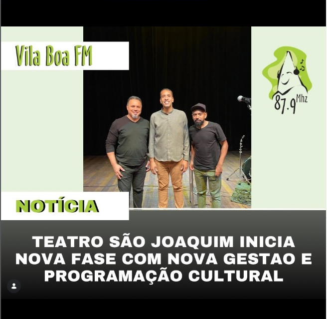 ​Teatro São Joaquim inicia nova fase com nova gestão e programação cultural