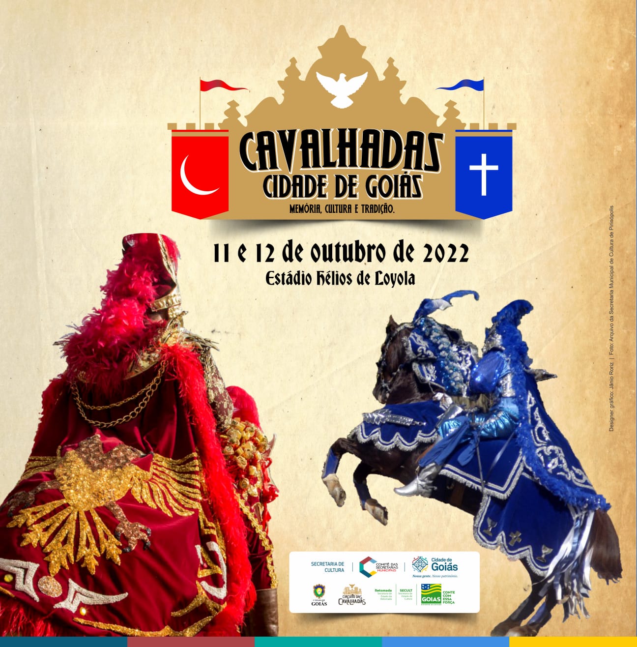 ​11 E 12 DE OUTUBRO, RESGATE DAS CAVALHADAS DA CIDADE DE GOIÁS