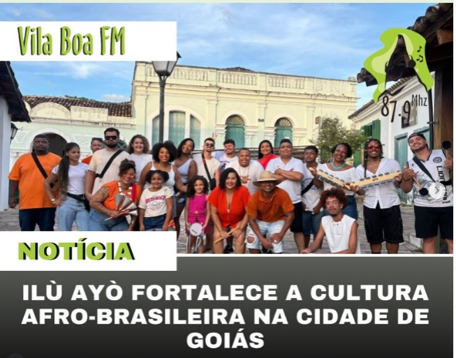 ​Ilù Ayò fortalece a cultura afro-brasileira na Cidade de Goiás