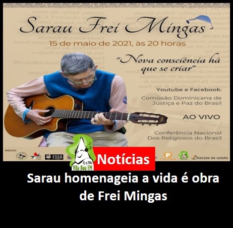 Sarau homenageia a vida e obra de Frei Mingas