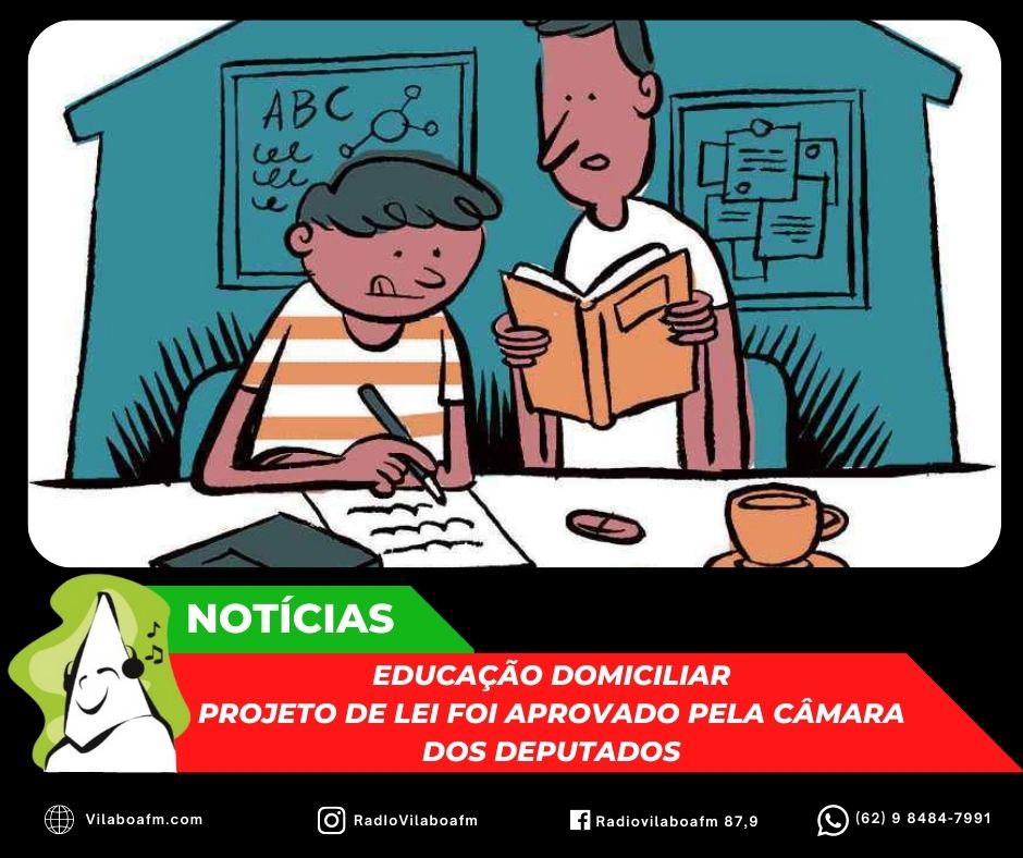 Projeto de Lei que permite a educação domiciliar de crianças e adolescentes