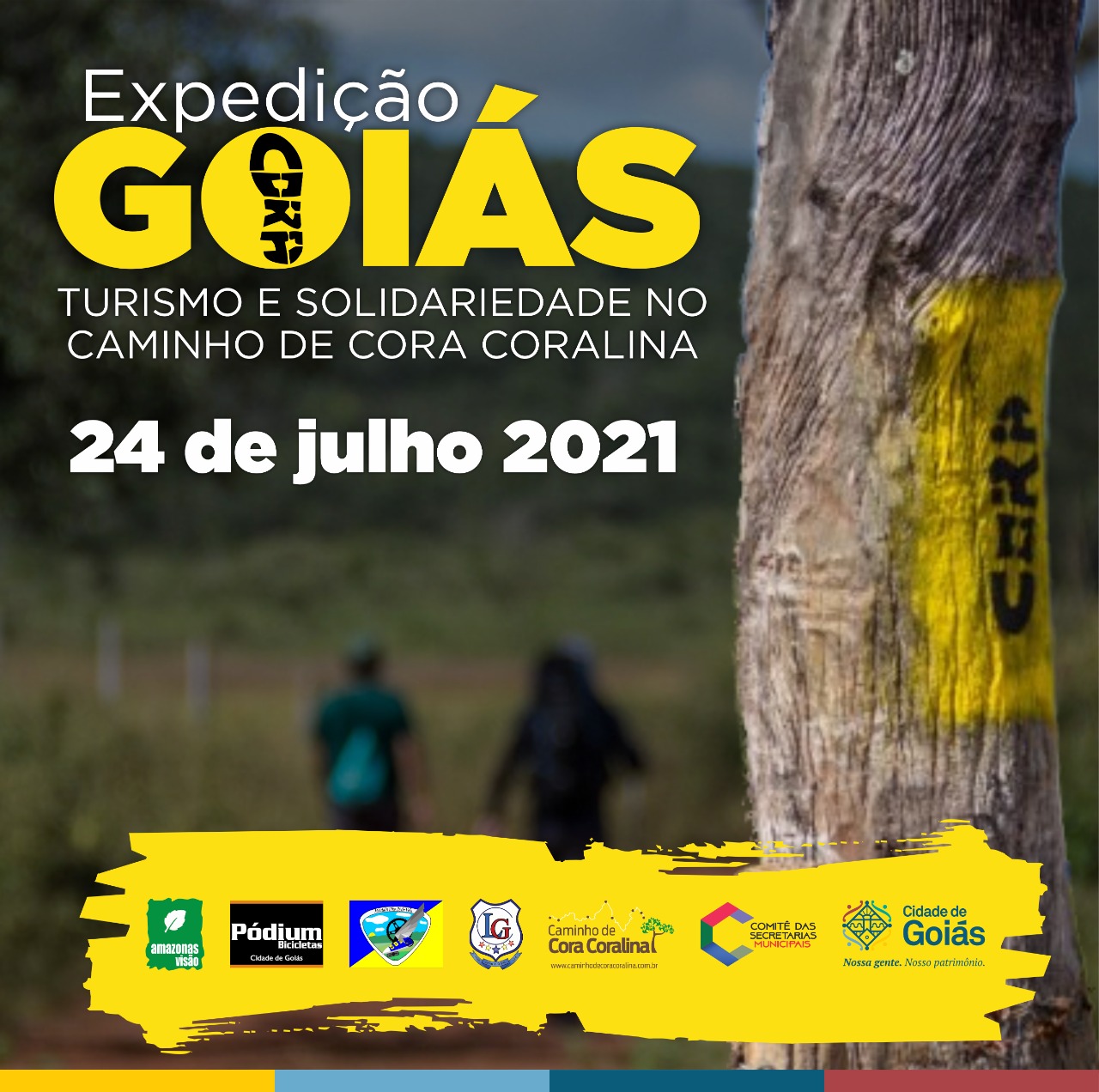 A PREFEITURA DE GOIÁS, POR MEIO DO COMITÊ DE SECRETARIAS, REALIZARÁ, NO ANIVERSÁRIO DA CIDADE, A EXPEDIÇÃO GOIÁS: TURISMO E SOLIDARIEDADE NO CAMINHO DE CORA CORALINA.