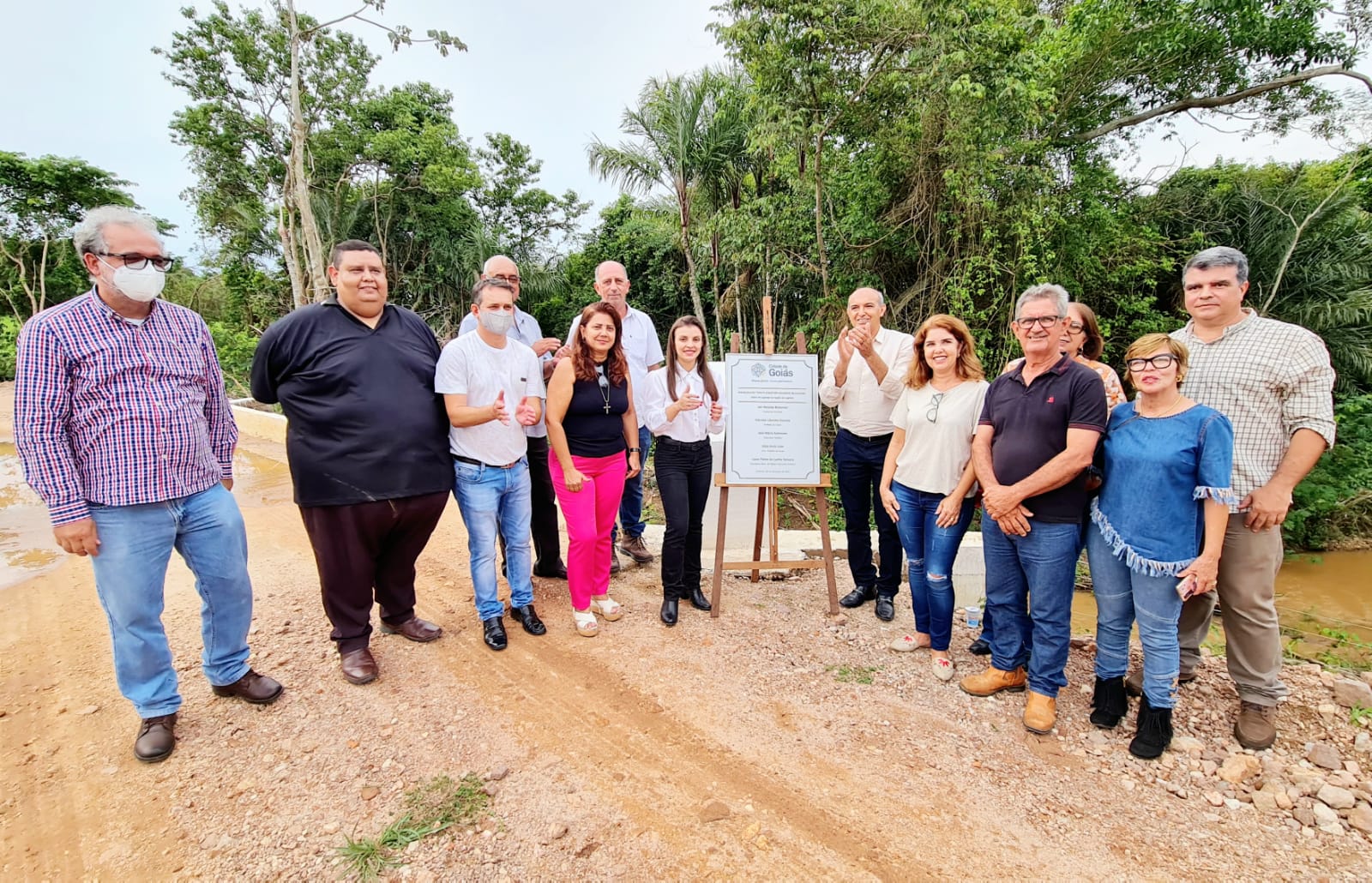 ​INAUGURADA A PONTE SEBASTIÃO PRUDENTE SOBRE O RIO UGANDA EM GOIÁS