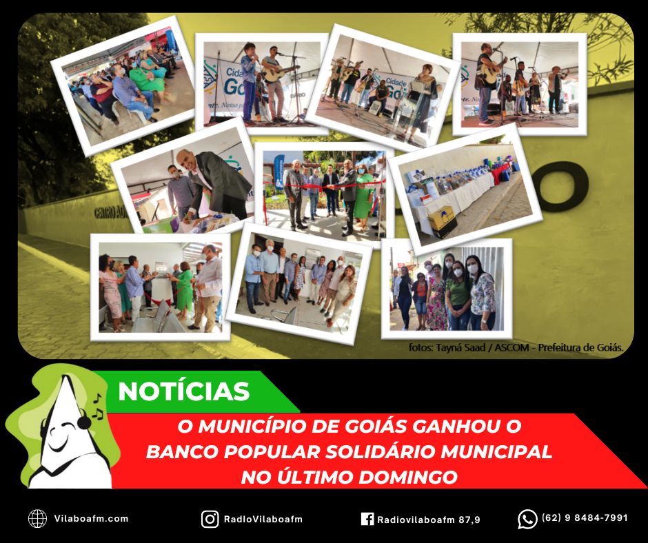 ​Foi inaugurado o Banco Popular Solidário Municipal