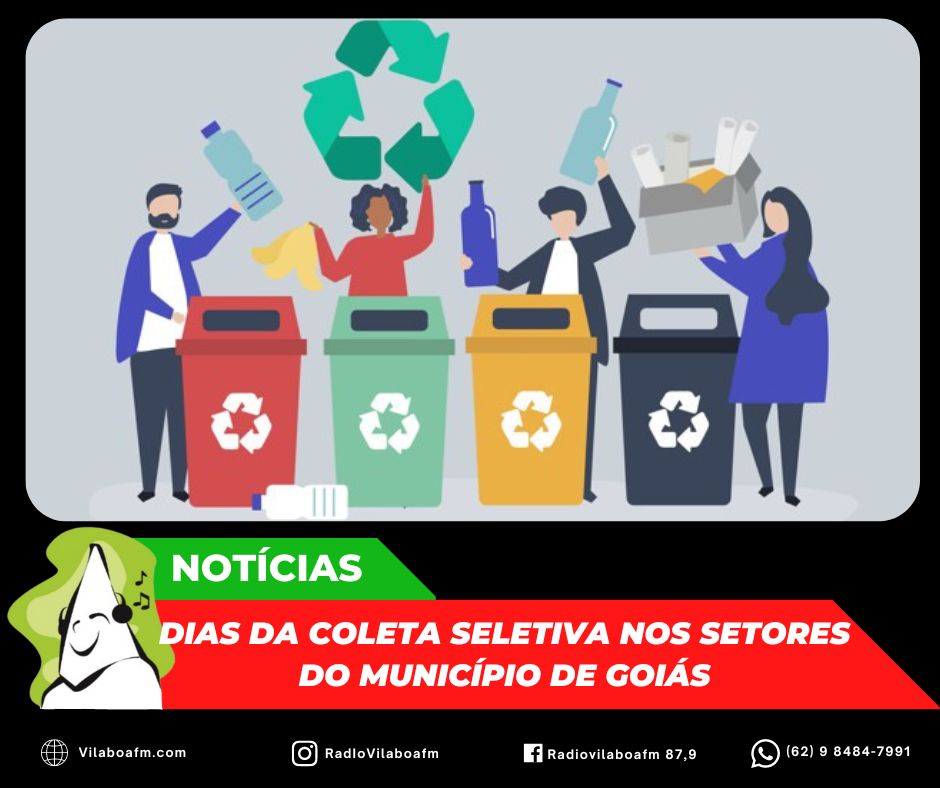 Coleta Seletiva no Município de Goiás