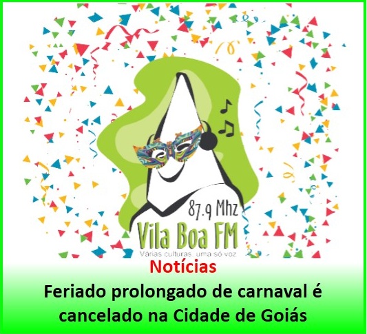 ​Feriado prolongado de carnaval é cancelado na Cidade de Goiás