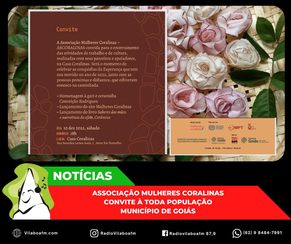 Associação Mulheres Coralinas encerram suas atividades de 2022.