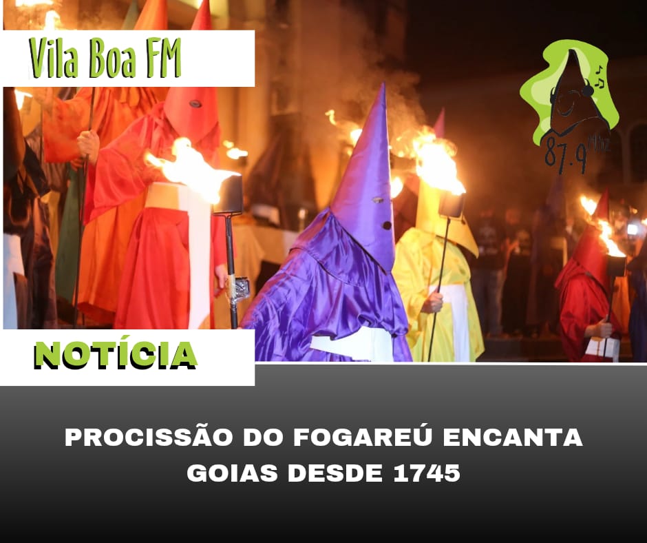 ​Procissão do Fogaréu Encanta Goiás Desde 1745