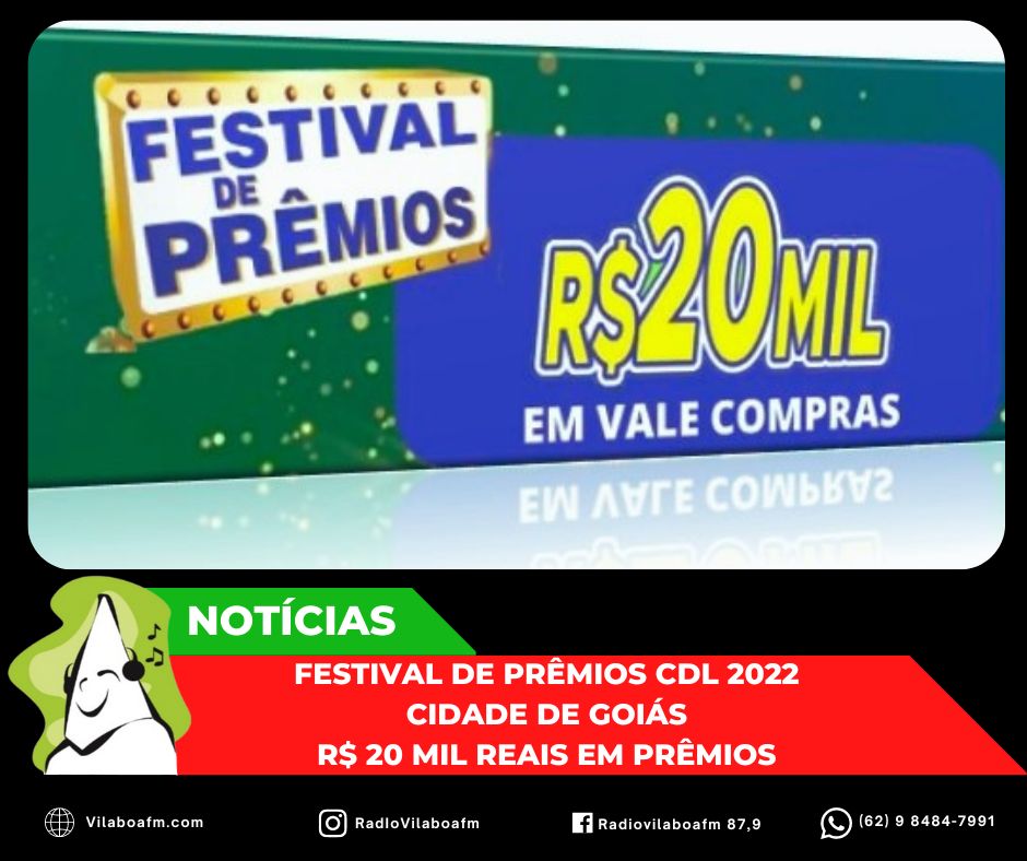 Festival de Prêmios Natal Premiado CDL 2022
