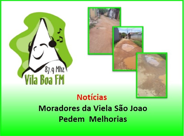 ​Moradores da Viela São João pedem melhorias