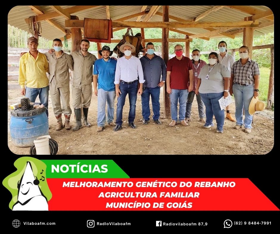 Projeto de Melhoramento Genético do rebanho dos(as) Agricultores(as) Familiares do município de Goiás.
