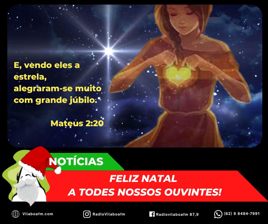 Chegou o Natal