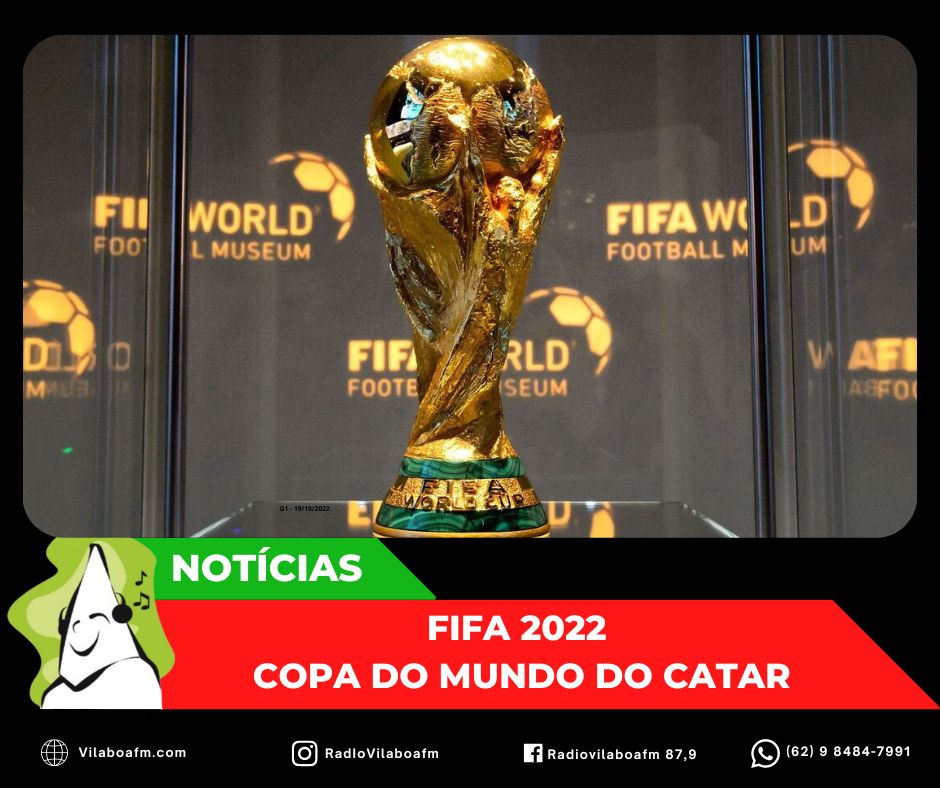 Copa do Mundo 2022 começa no domingo, dia 20/11.