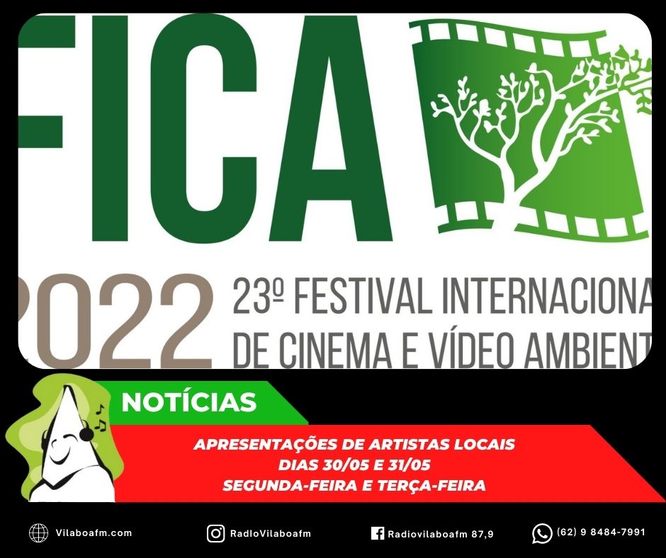 Apresentações de artistas locais de 30 e 31 de maio