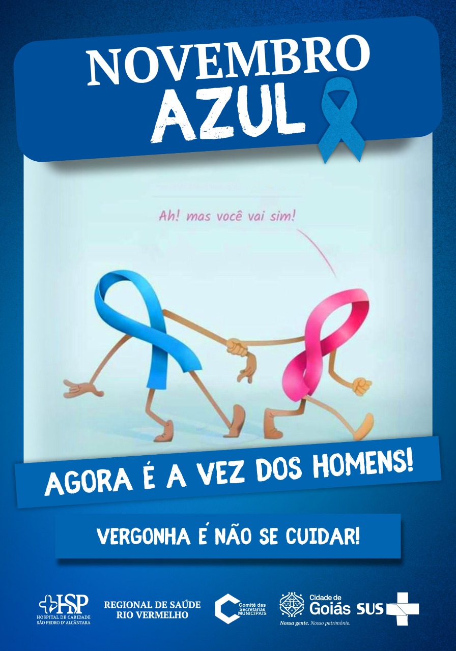NOVEMBRO AZUL PROMOVE AÇÕES DE PROTEÇÃO À SAÚDE DO HOMEM EM GOIÁS