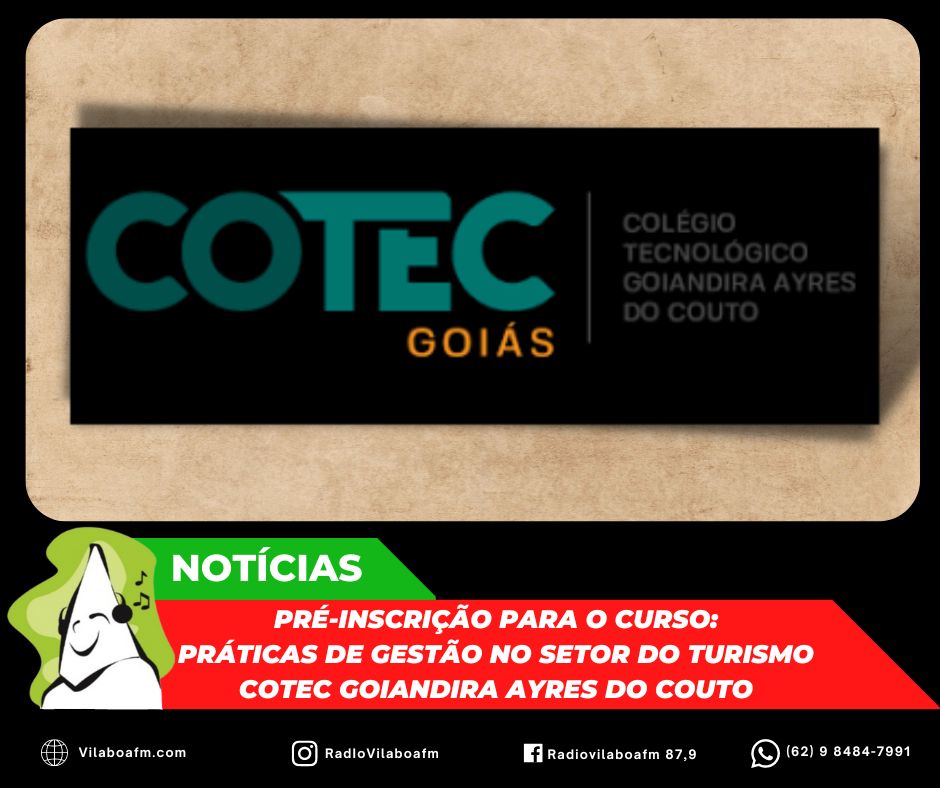 Curso de Capacitação de Práticas de Gestão no Setor do Turismo no COTEC