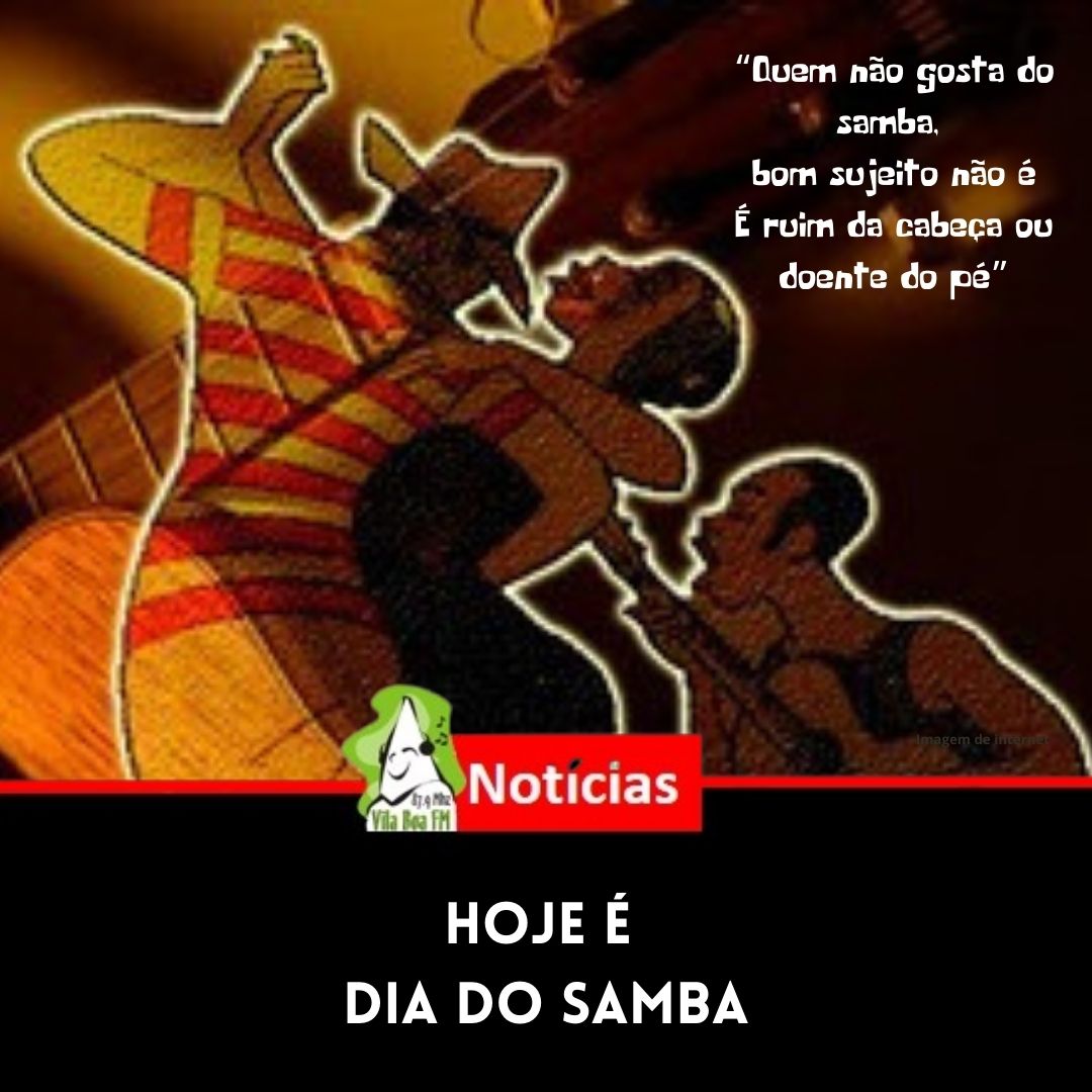 02 de dezembro é o Dia do Samba