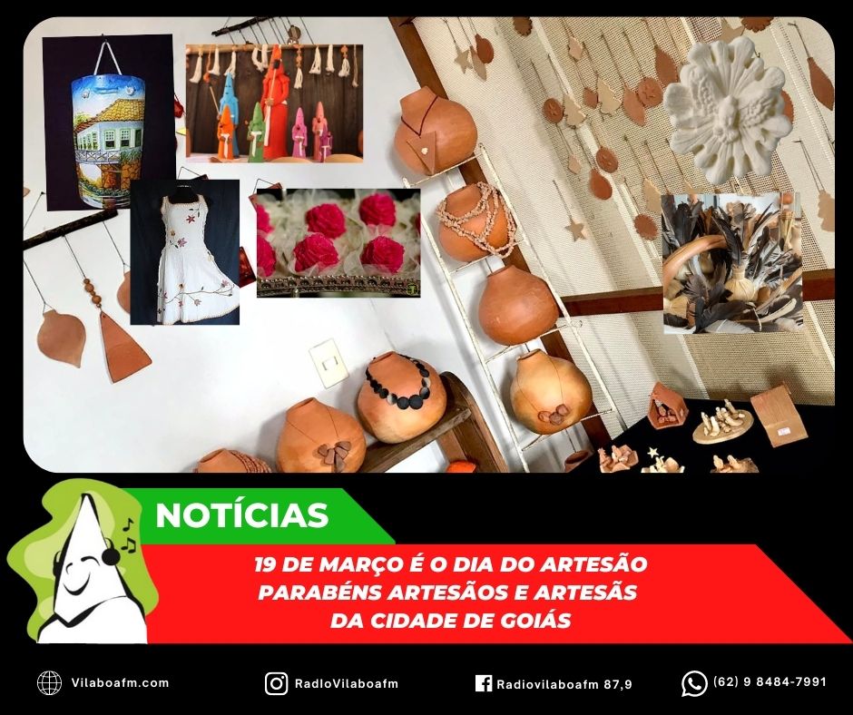 19 de março é o Dia do Artesão
