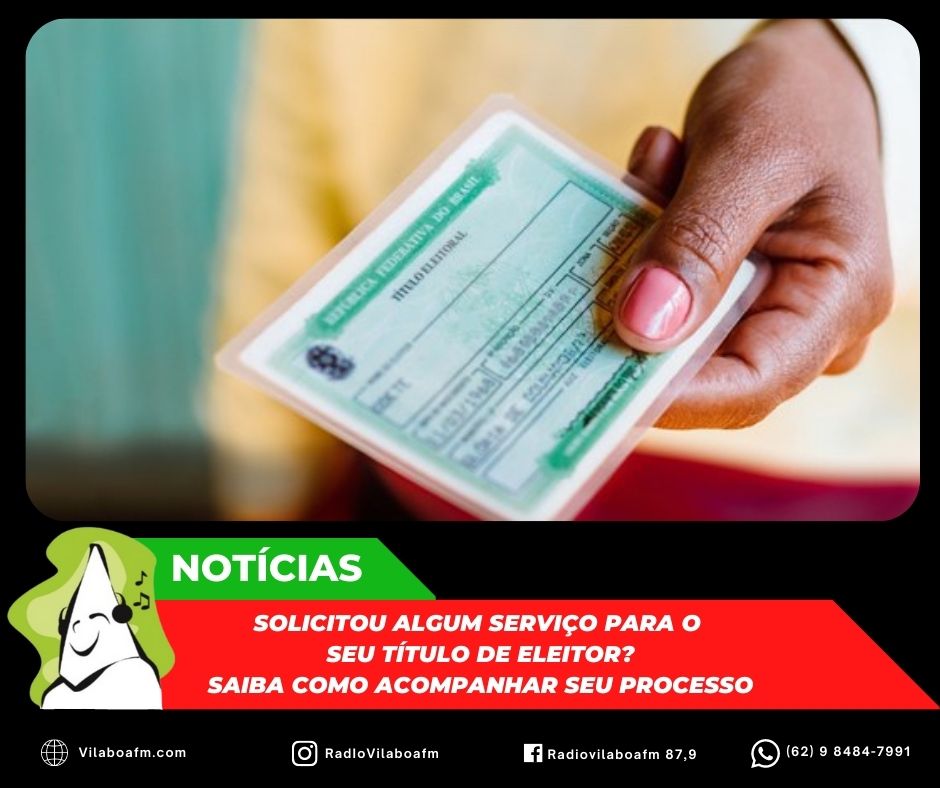 Acompanhe seu processo de regularização do Título de Eleitor
