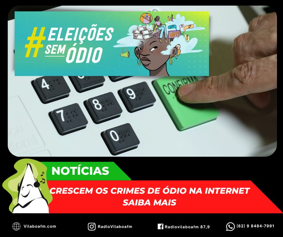 Estudos mostram um crescimento de 650% de crimes de ódio na internet.