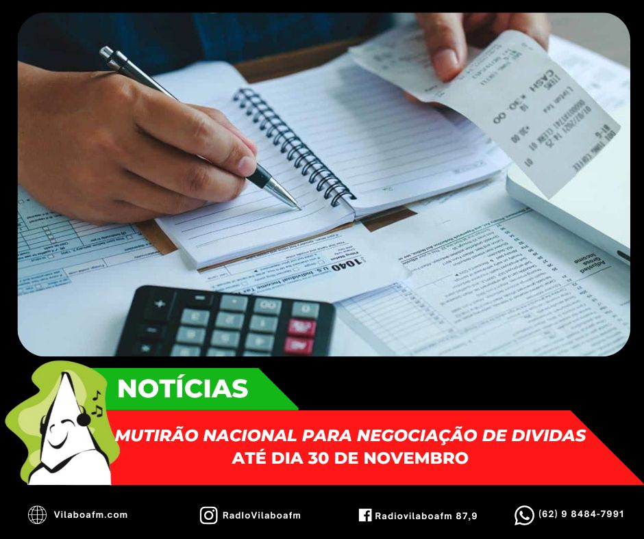 Mutirão Nacional de negociação de dividas