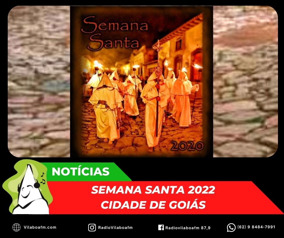 Nesse ano teremos as tradicionais cerimônias da Semana Santa.