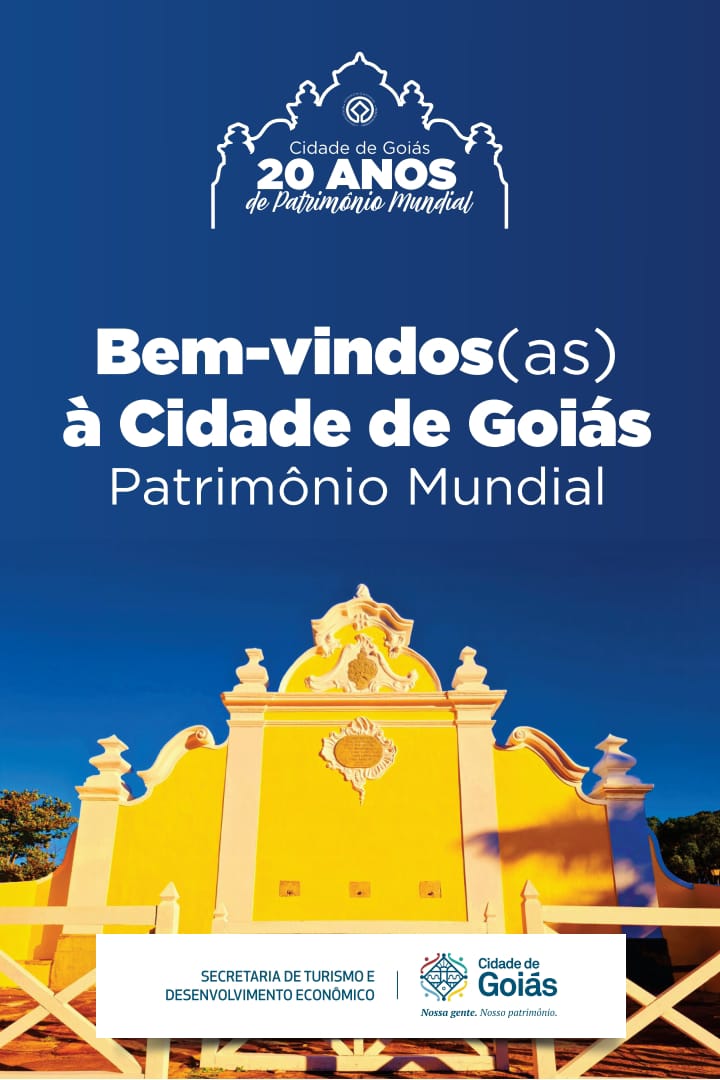 CIDADE DE GOIÁS, 20 ANOS PATRIMÔNIO MUNDIAL