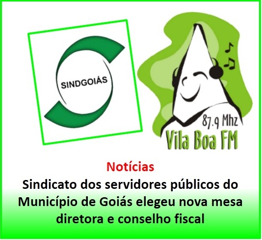 ​Sindicato dos servidores públicos do Município de Goiás elegeu nova mesa diretora e conselho fiscal