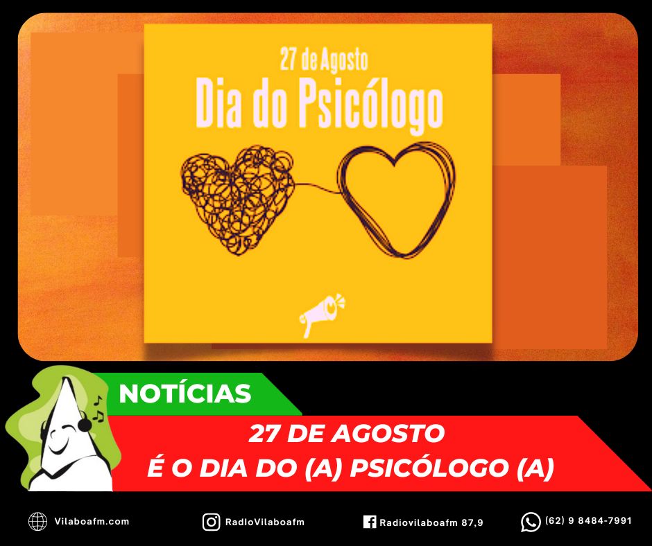 27 de agosto é o Dia do Psicólogo