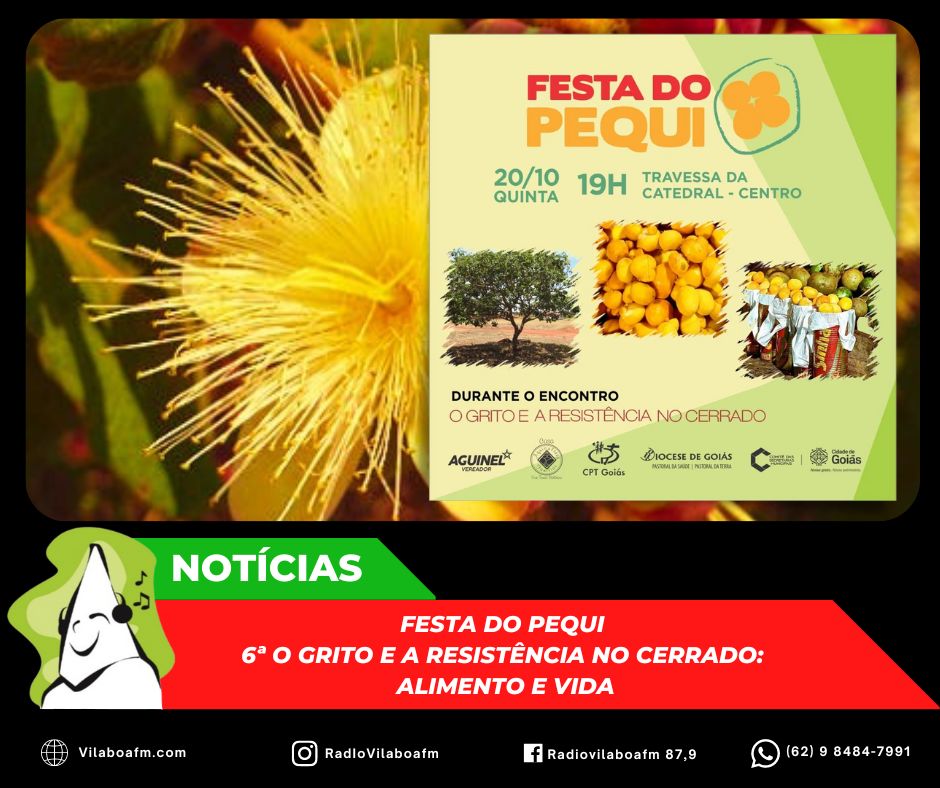 Festa do Pequi no encontro O Grito e a Resistência no Cerrado: Alimento e Vida