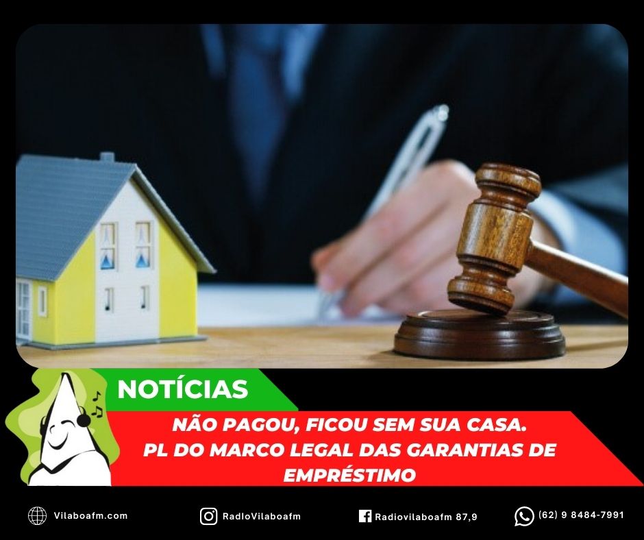 Câmara dos Deputados aprova PL que possibilita colocar sua única moradia como garantia de empréstimos.