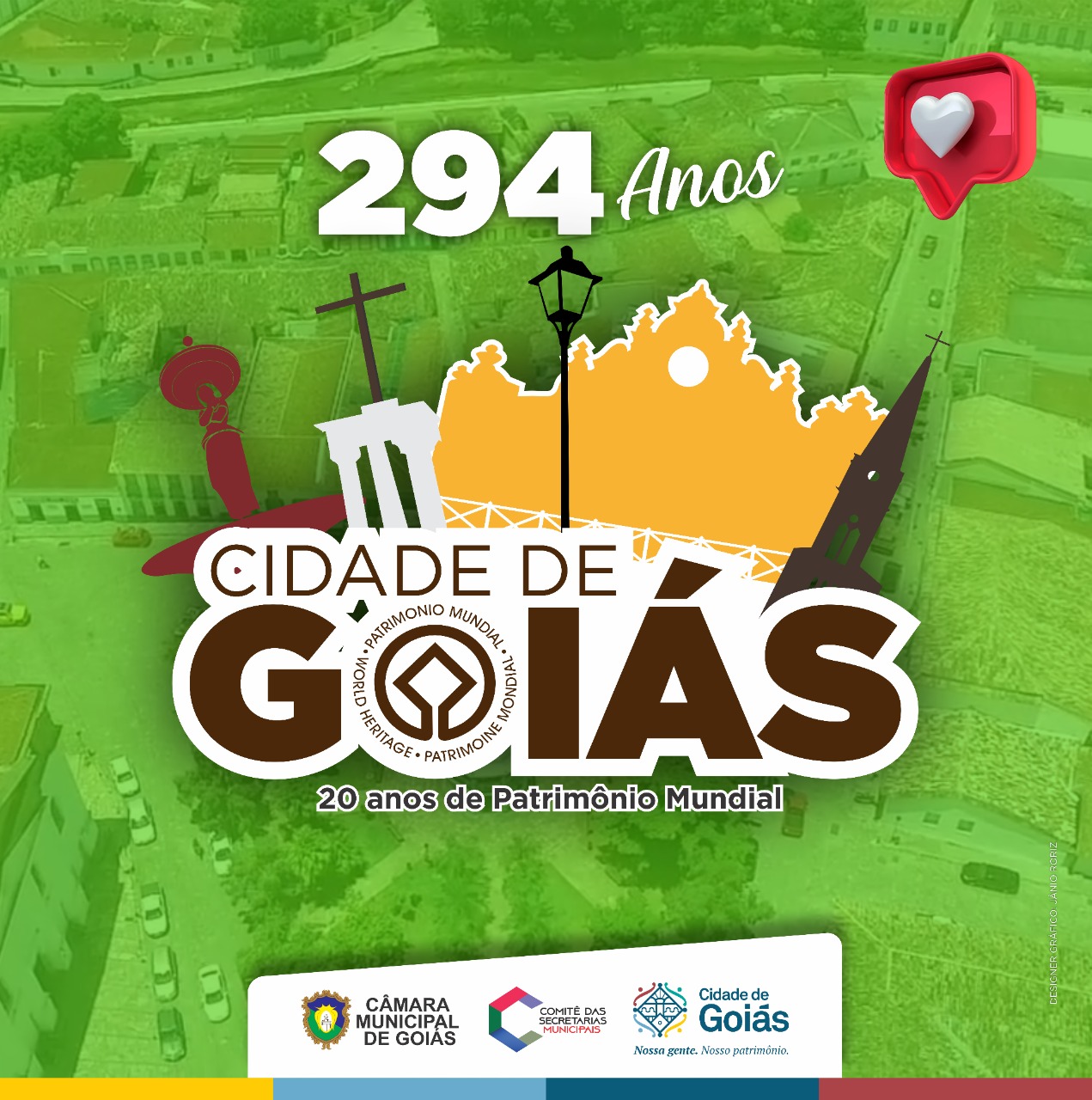 PREFEITO DE GOIÁS LANÇA PROGRAMAÇÃO COMEMORATIVA CULTURAL DE ANIVERSÁRIO DO MUNICÍPIO