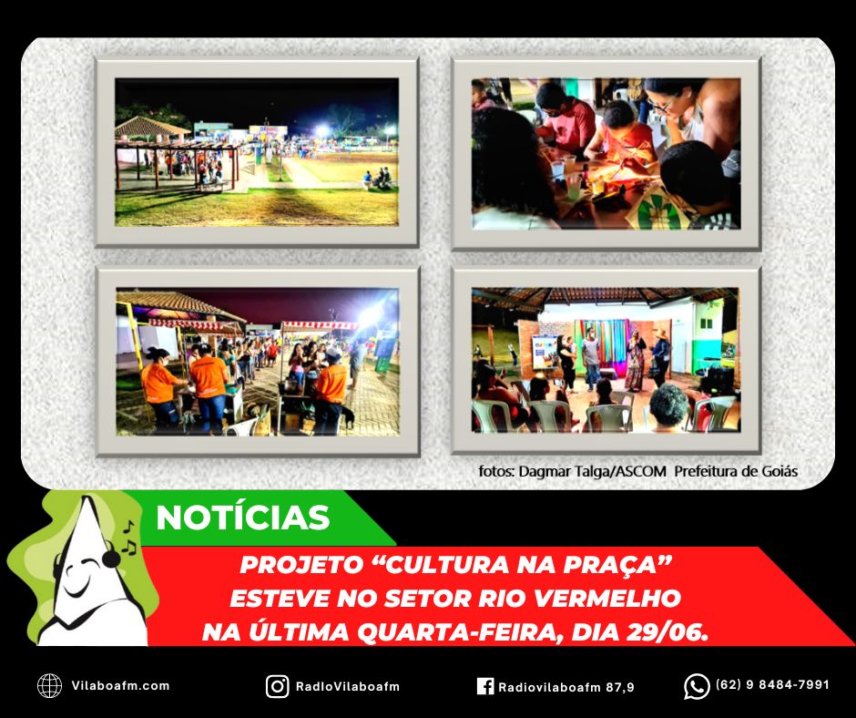 Projeto “Cultura na Praça”