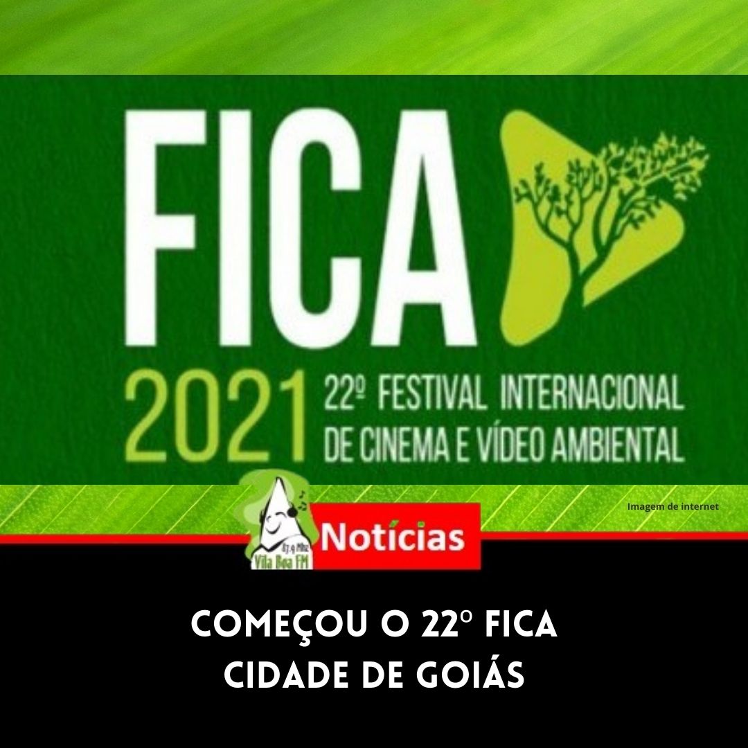 Começou hoje, dia 14/12, a 22º edição do FICA.